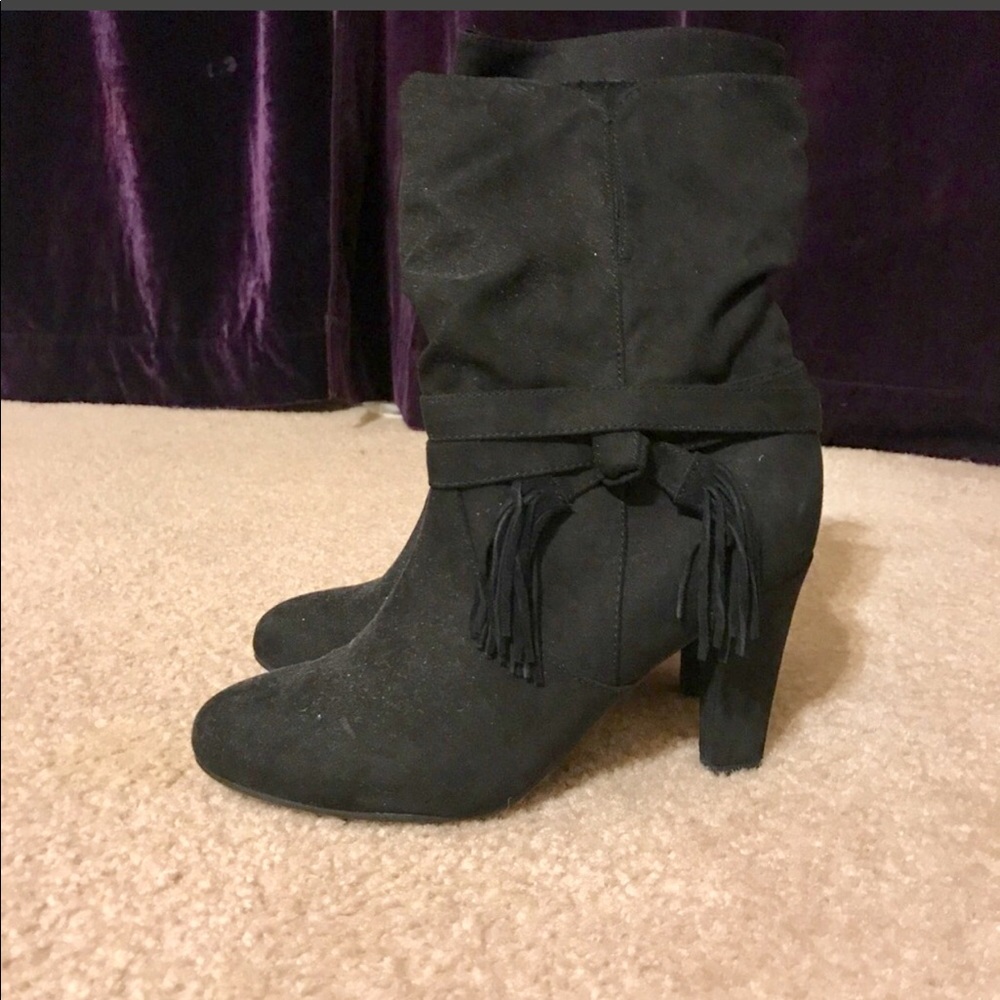 Express boots black